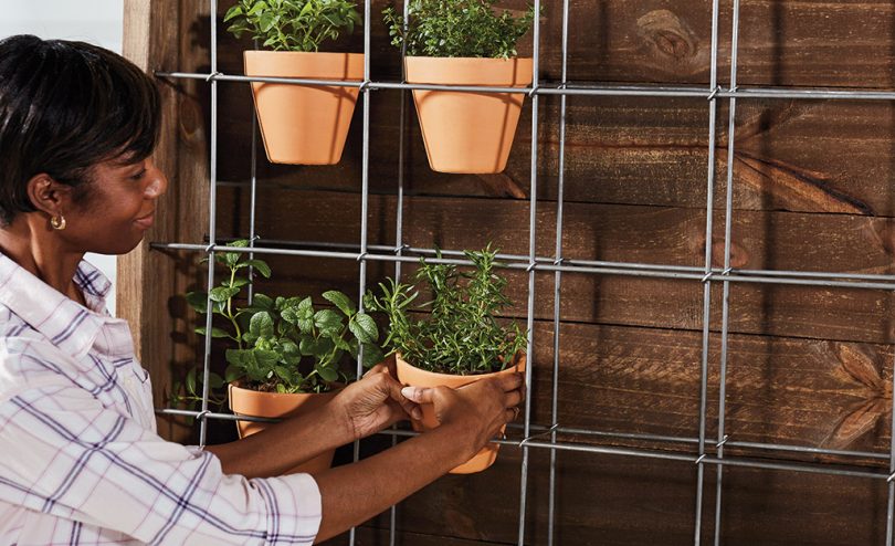 How to make a planter wall step 10