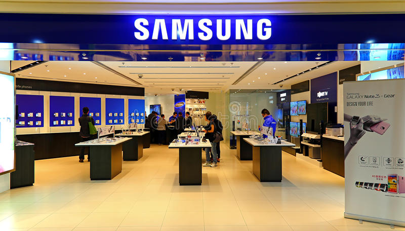 Samsung electronics store hong kong retail outlet brand times square shopping mall 35645150