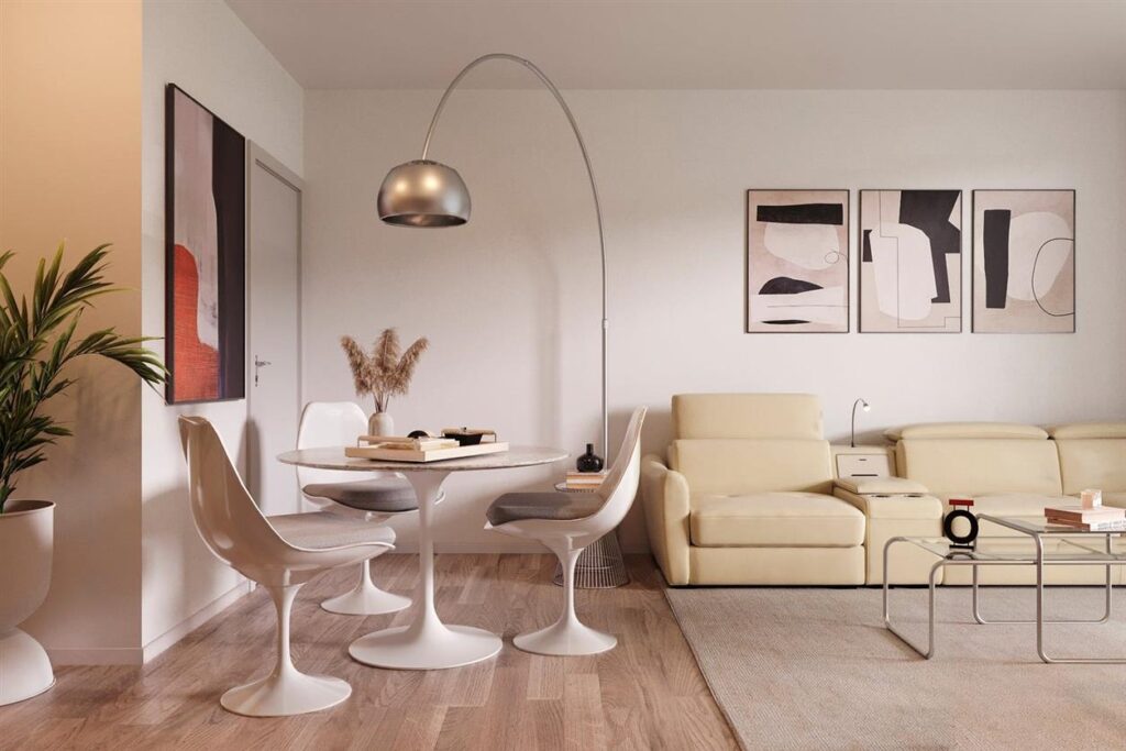 Dining area front