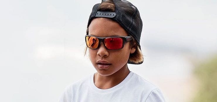 Kids polarized sunglasses featur