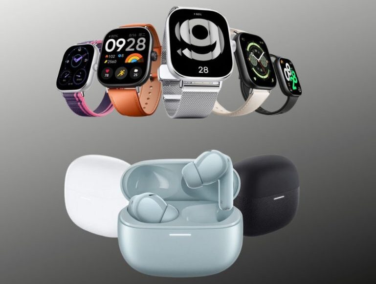 Redmi Watch 4 And Buds 5 Pro 770x645