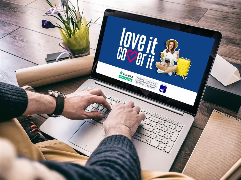 Review laptop mockup