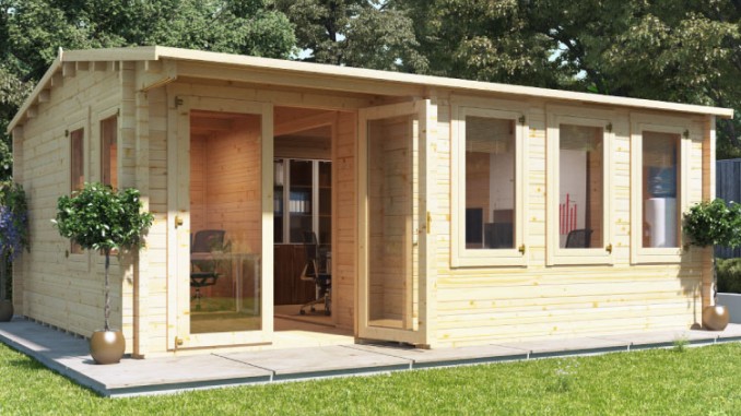 Billyoh kent garden office outside view